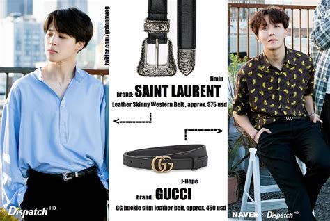 gucci belt taehyung|bts Gucci accessories.